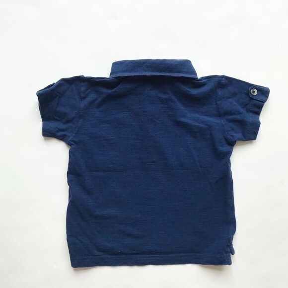 Burberry navy blue polo t-shirt VGUC 12 months - Picture 7 of 9